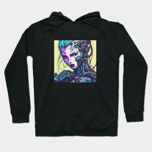 Cyborg Woman Hoodie